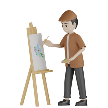 3D Painter Transparent png