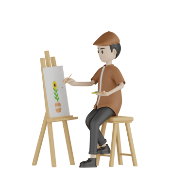 3D Painter Transparent png