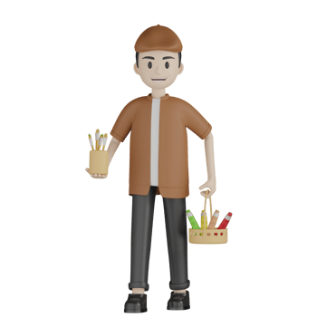 3D Painter Transparent png