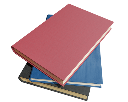 Book Composition 3D Render png