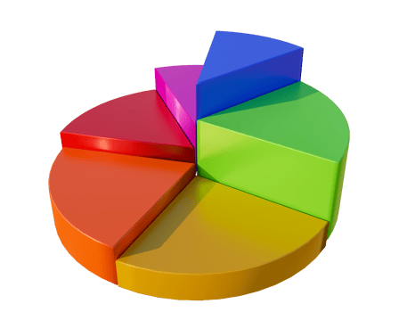 Graph Chart 3D Render png
