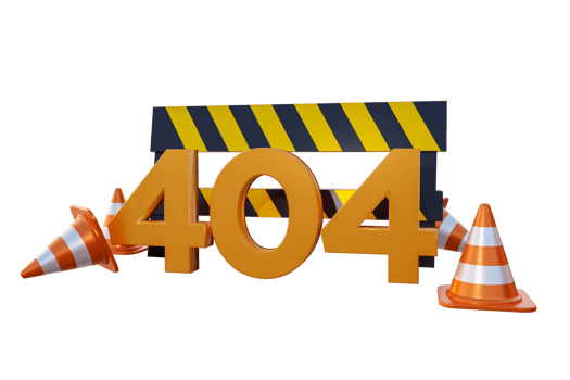Under Construction 3D Render png