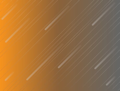 White light falling on an orange background vector