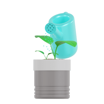 3D Isolated Environmental Greening Movement png
