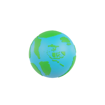 3D Isolated Environmental Greening Movement png