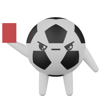 3D Isolated Ball Cartoon Character png