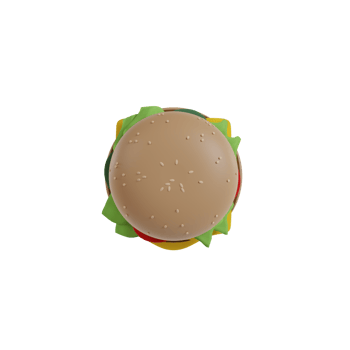 3D Isolated Fast Food Icon png