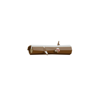 3D Isolated Tree Trunk png