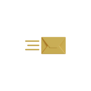 3D Isolated Message Icon png