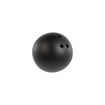 3D Isolated Bowling Equipment png