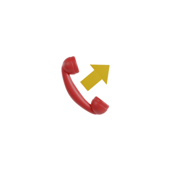 3D Isolated Phone Icon png