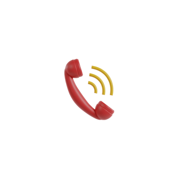 3D Isolated Phone Icon png