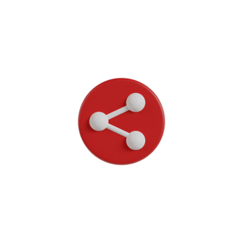 3D Isolated Social Media Icon png