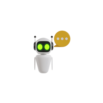 3d Isolated Customer Service Robot Icon png