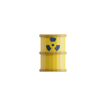 3d Isolated Trinitrotoluena TNT Icon png
