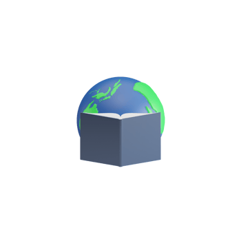 3D Isolated Various Books png