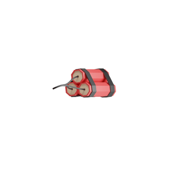 3D Isolated Explosive Device png