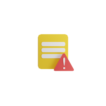 3D Isolated File Icon With Format png