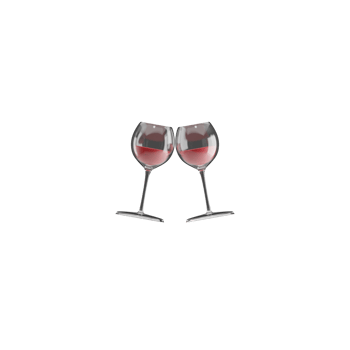 3D Isolated Wine Icon png