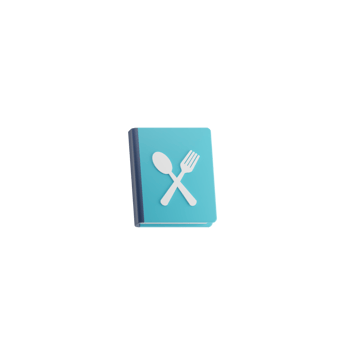 3D Isolated Order Food Icon png