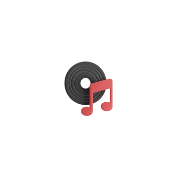 3d Isolated Things about Music png
