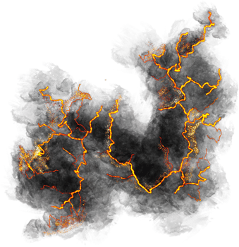 Abstract alcohol ink watercolor brush stokes png