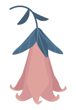flower and stem vector
