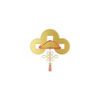 3d Isolated Things about Chinese png