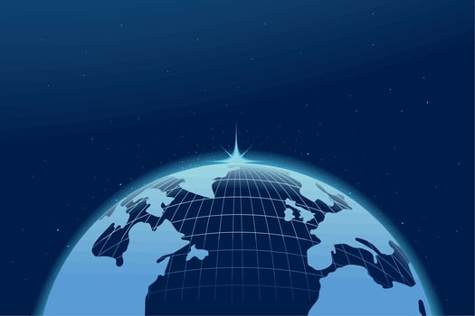 earth map space vector