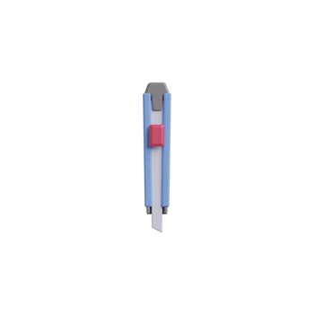 3D Isolated Stationery icon png