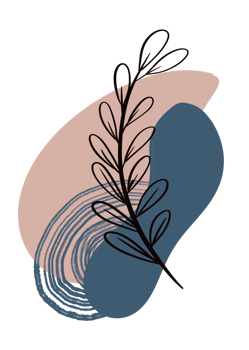 Botanical wall art background png