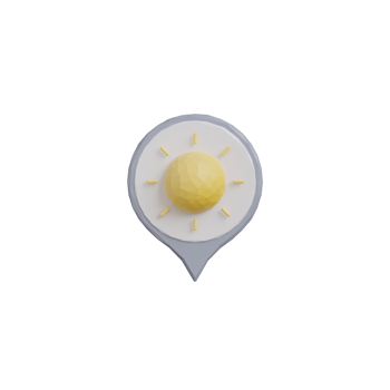 3D Sun Icon png