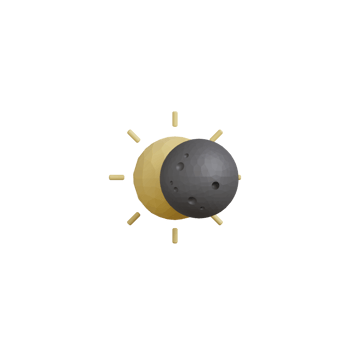 3D Sun Icon png