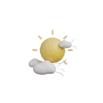 3D Sun Icon png