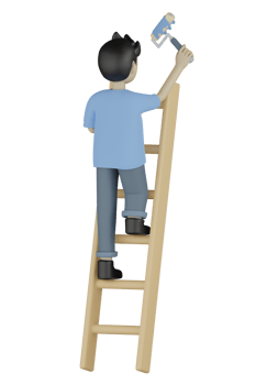 3d Man doing Activity png