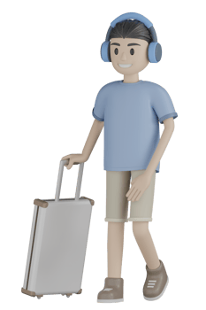 3d Man doing Activity png