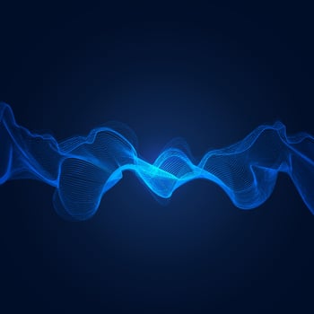 blue wave element vector