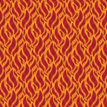 fire seamless pattern background vector