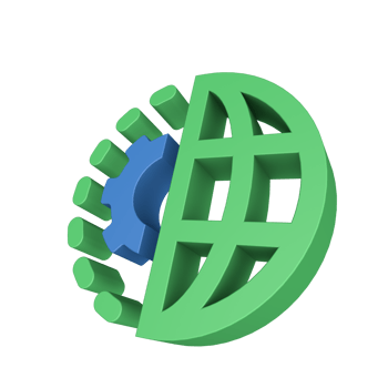 3D Data Processing Icon png