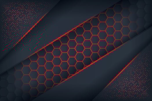 black gradient radial blur blackground, blank space for text. vector