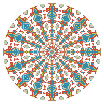 Mandala pattern illustration png