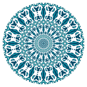 Mandala ornament decoration png