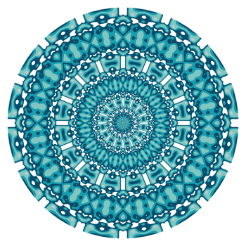Mandala ornament decoration png
