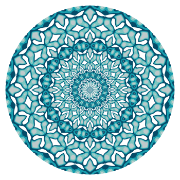 Mandala ornament decoration png