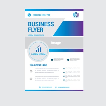 Corporate business Flyer vector