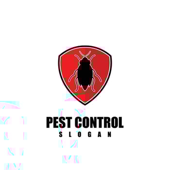 Icon pest control logo vector