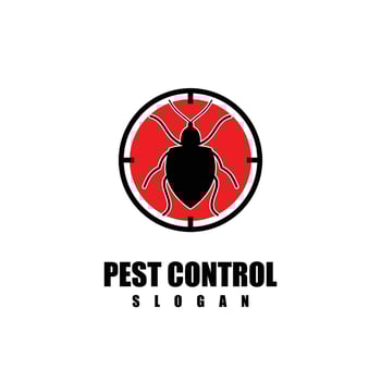 Icon pest control logo vector