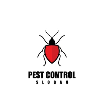 Icon pest control logo vector