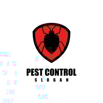 Icon pest control logo vector