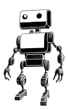 Robot Concept Art Asset Sci-Fi Collection Vol. 1 vector